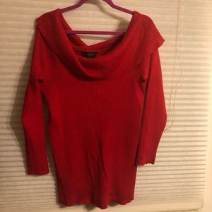 LANE BRYANT 22/24 red top/sweater